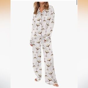 Espresso martinis, silky pajama set